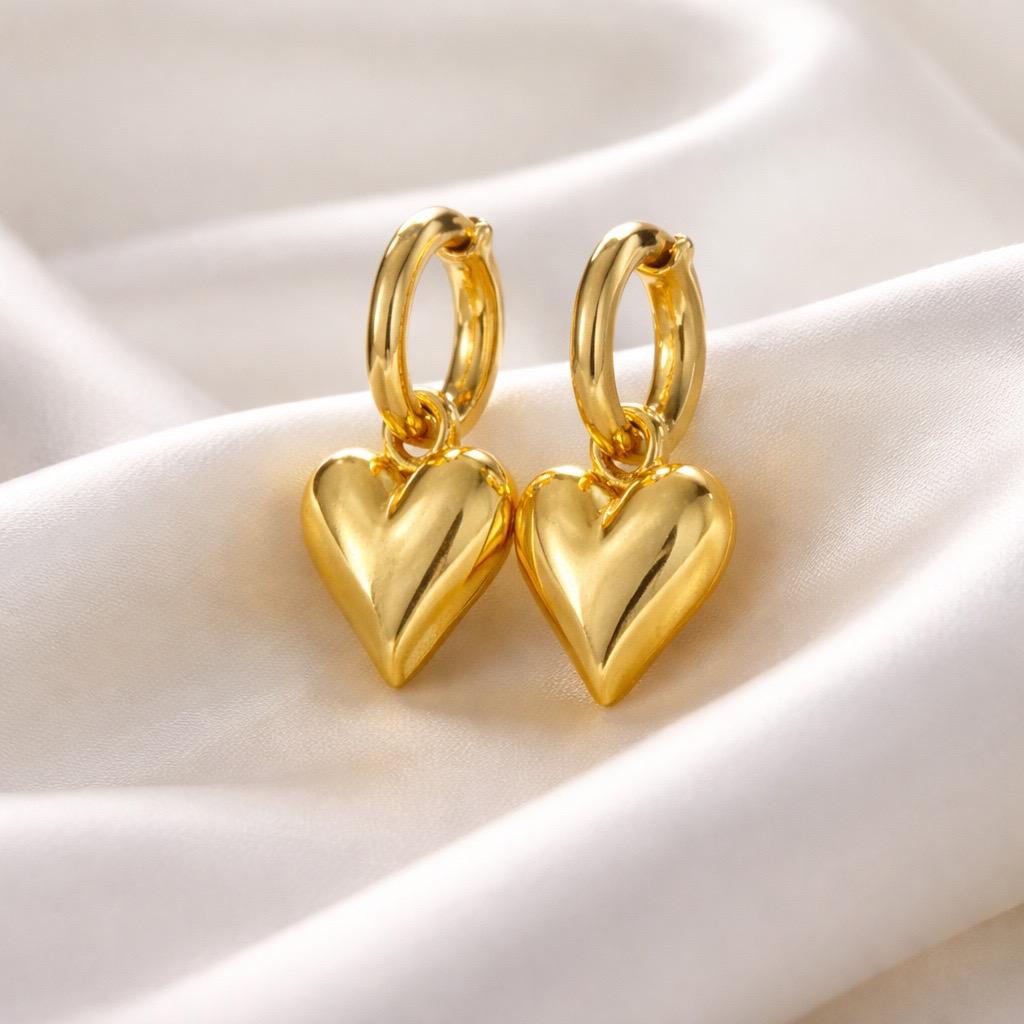 S. Steel Small Hearts