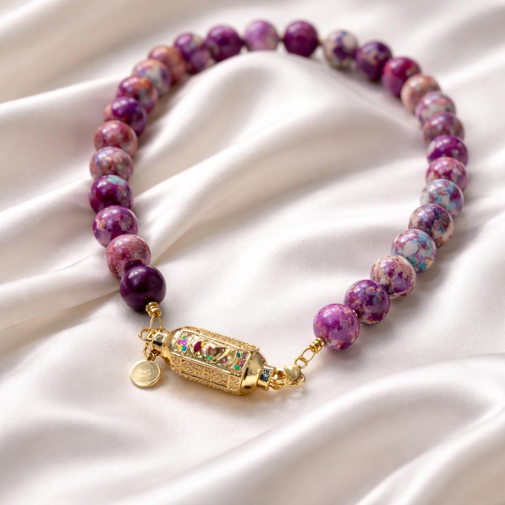 Navalon & Dante Amethist Necklace