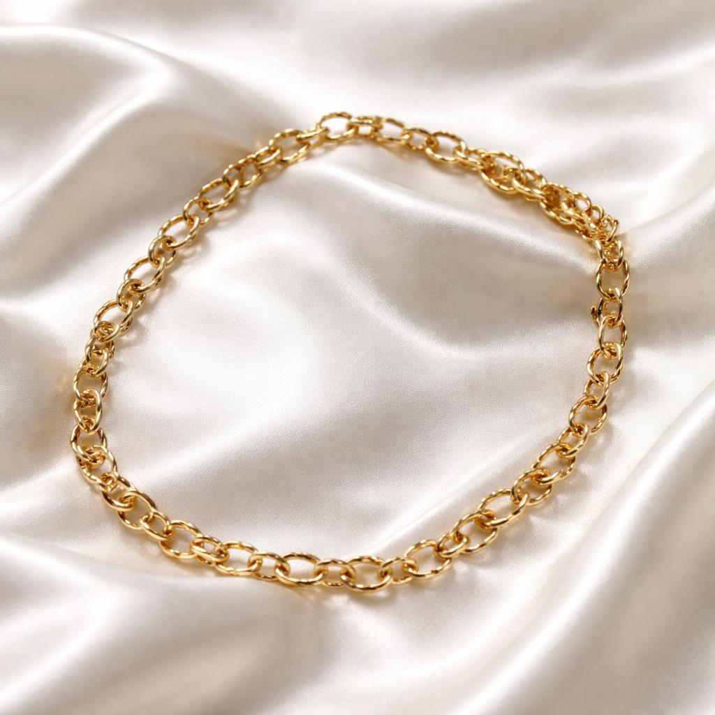 S. Steel Signature Chain